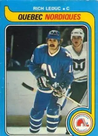 1979-80 O-Pee-Chee #283 - Rich Leduc - Quebec Nordiques