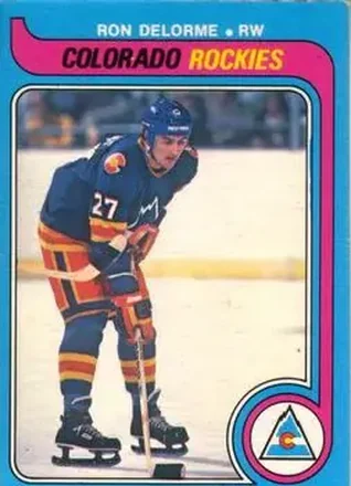1979-80 O-Pee-Chee #284 - Ron Delorme - Colorado Rockies