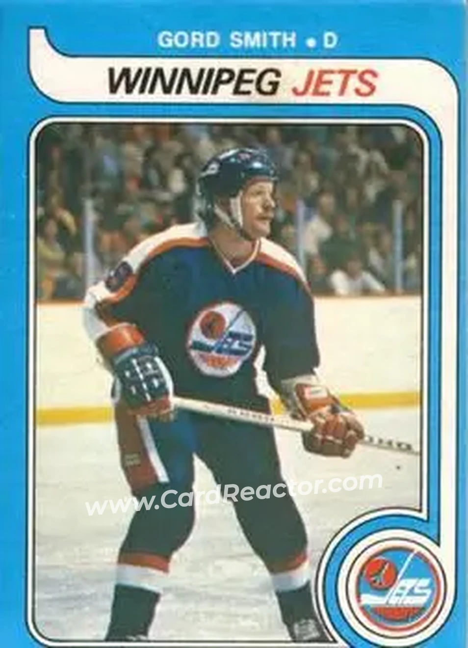 1979-80 O-Pee-Chee #285 - Gord Smith - Winnipeg Jets - Front