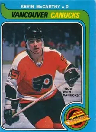 1979-80 O-Pee-Chee #287 - Kevin McCarthy - Vancouver Canucks