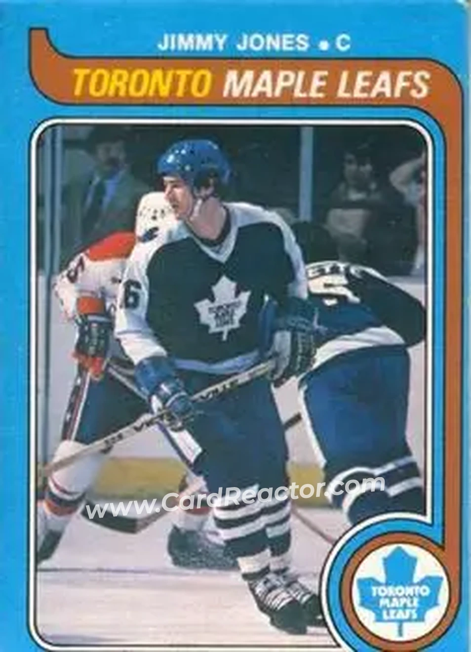 1979-80 O-Pee-Chee #288 - Jimmy Jones - Toronto Maple Leafs - Front