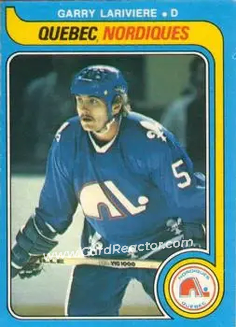 1979-80 O-Pee-Chee #291 - Garry Lariviere - Quebec Nordiques - Front