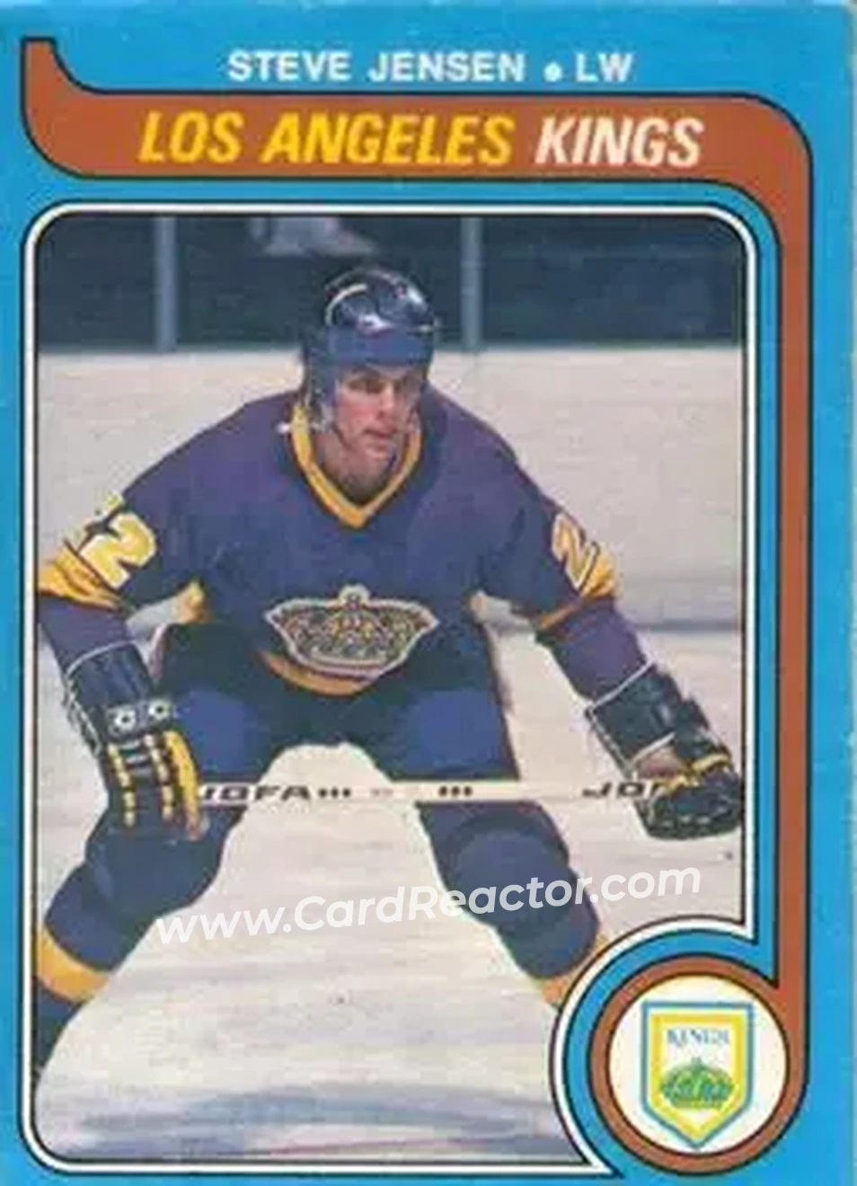 1979-80 O-Pee-Chee #292 - Steve Jensen - Los Angeles Kings - Front
