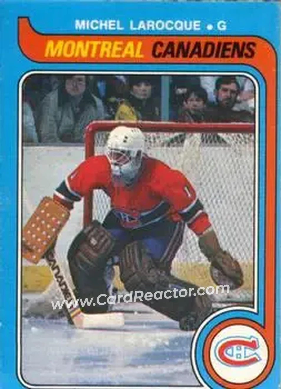 1979-80 O-Pee-Chee #296 - Michel Larocque - Montreal Canadiens - Front
