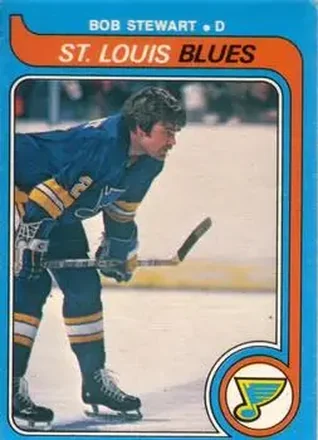 1979-80 O-Pee-Chee #297 - Bob Stewart - St. Louis Blues