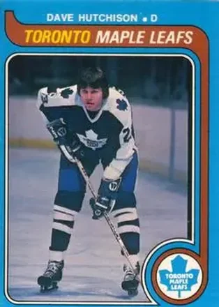 1979-80 O-Pee-Chee #302 - Dave Hutchison - Toronto Maple Leafs