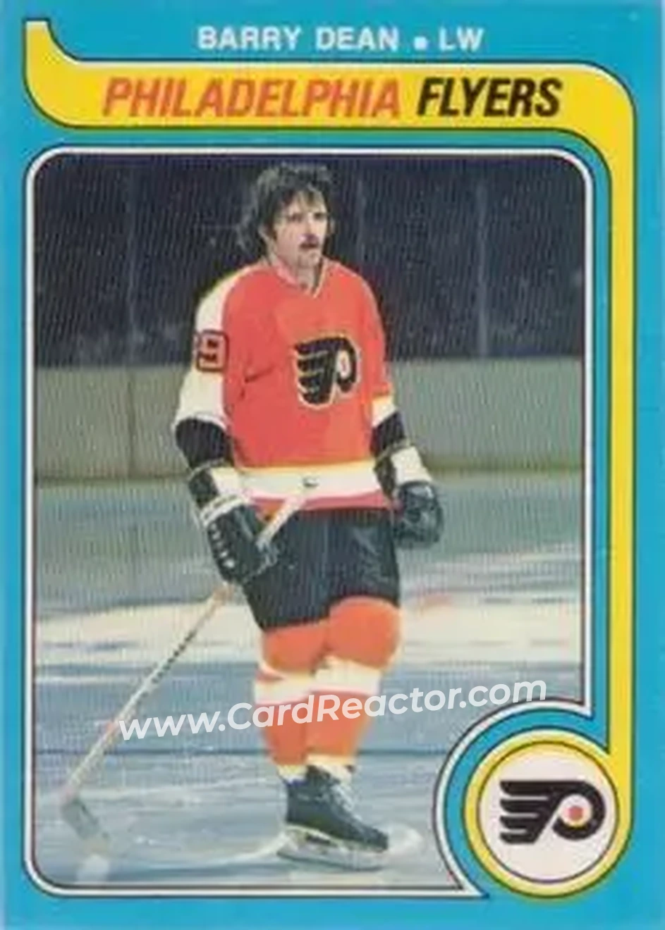 1979-80 O-Pee-Chee #318 - Barry Dean - Philadelphia Flyers - Front