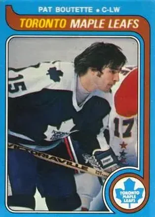 1979-80 O-Pee-Chee #319 - Pat Boutette - Toronto Maple Leafs