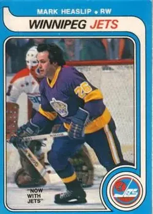 1979-80 O-Pee-Chee #320 - Mark Heaslip - Winnipeg Jets