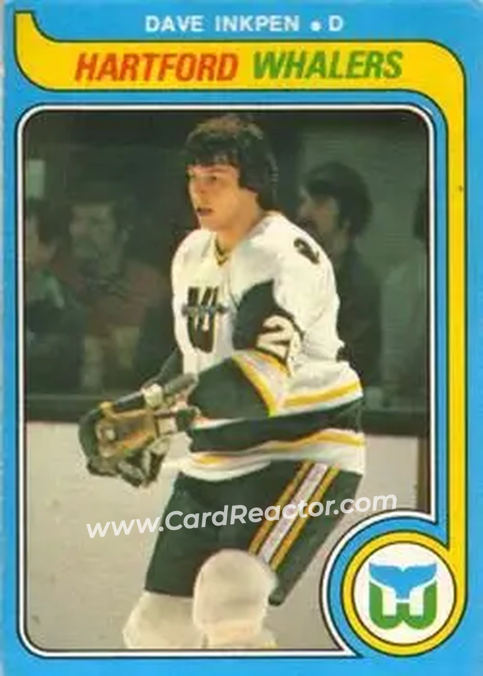 1979-80 O-Pee-Chee #321 - Dave Inkpen - Hartford Whalers - Front