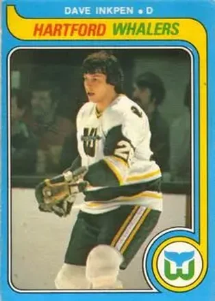 1979-80 O-Pee-Chee #321 - Dave Inkpen - Hartford Whalers