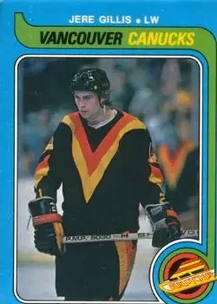 1979-80 O-Pee-Chee #322 - Jere Gillis - Vancouver Canucks