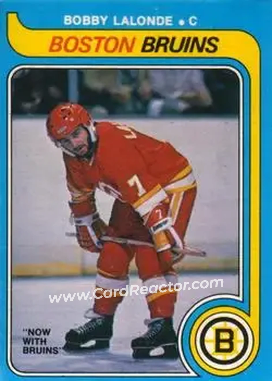 1979-80 O-Pee-Chee #326 - Bobby Lalonde - Boston Bruins - Front