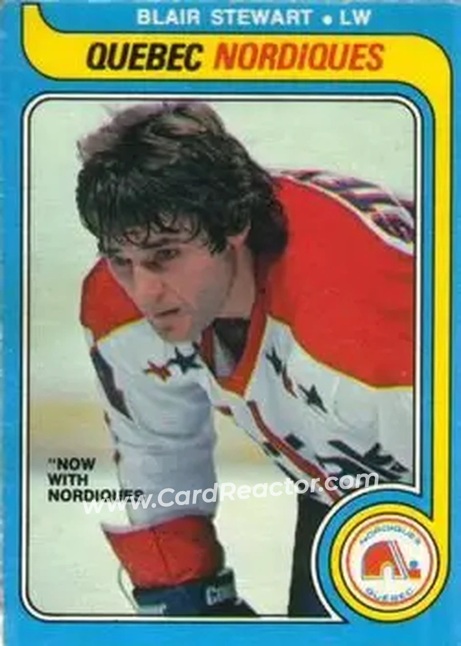 1979-80 O-Pee-Chee #332 - Blair Stewart - Quebec Nordiques - Front