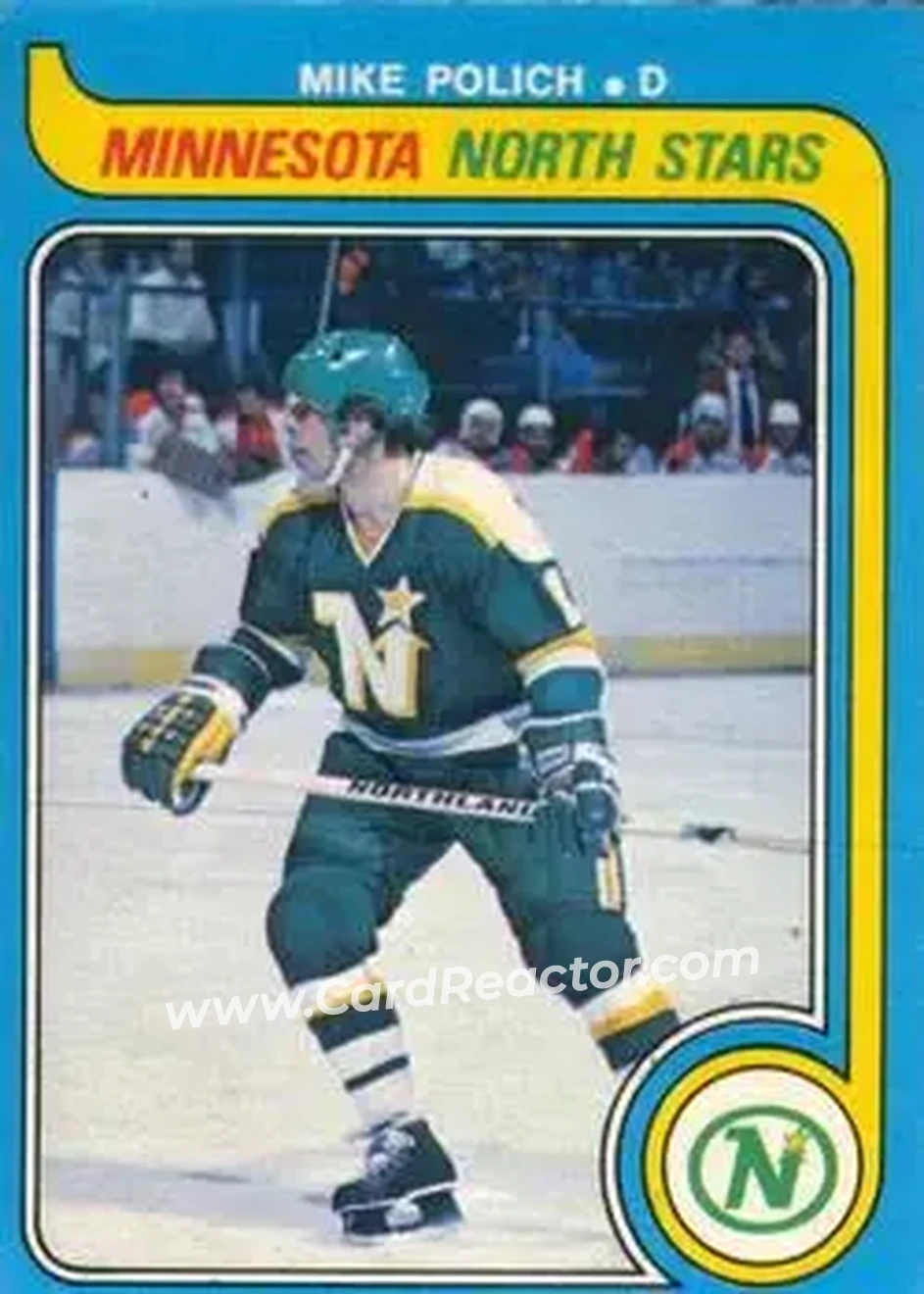1979-80 O-Pee-Chee #333 - Mike Polich - Minnesota North Stars - Front