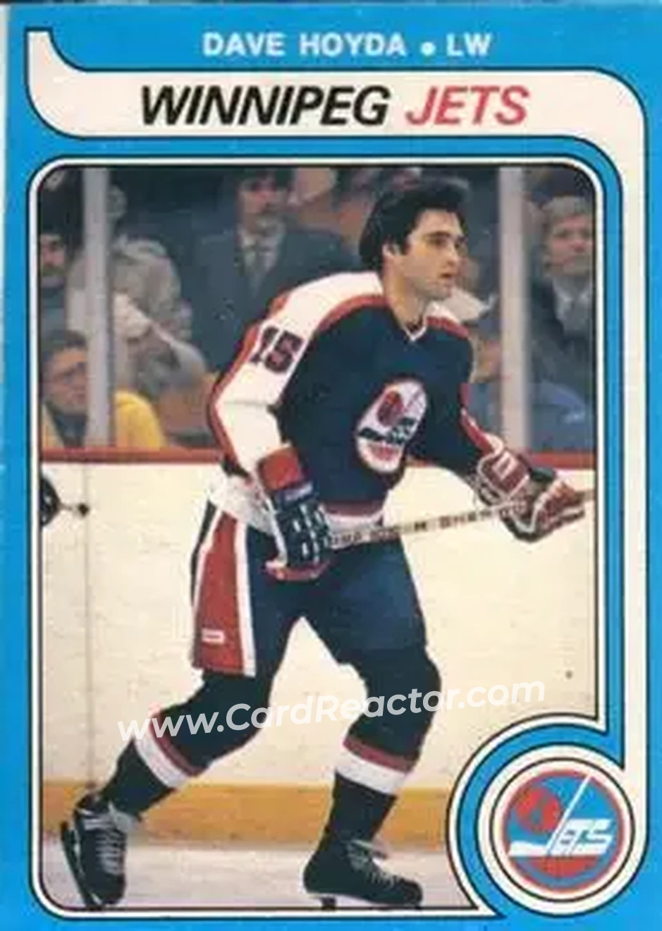 1979-80 O-Pee-Chee #338 - Dave Hoyda - Winnipeg Jets - Front