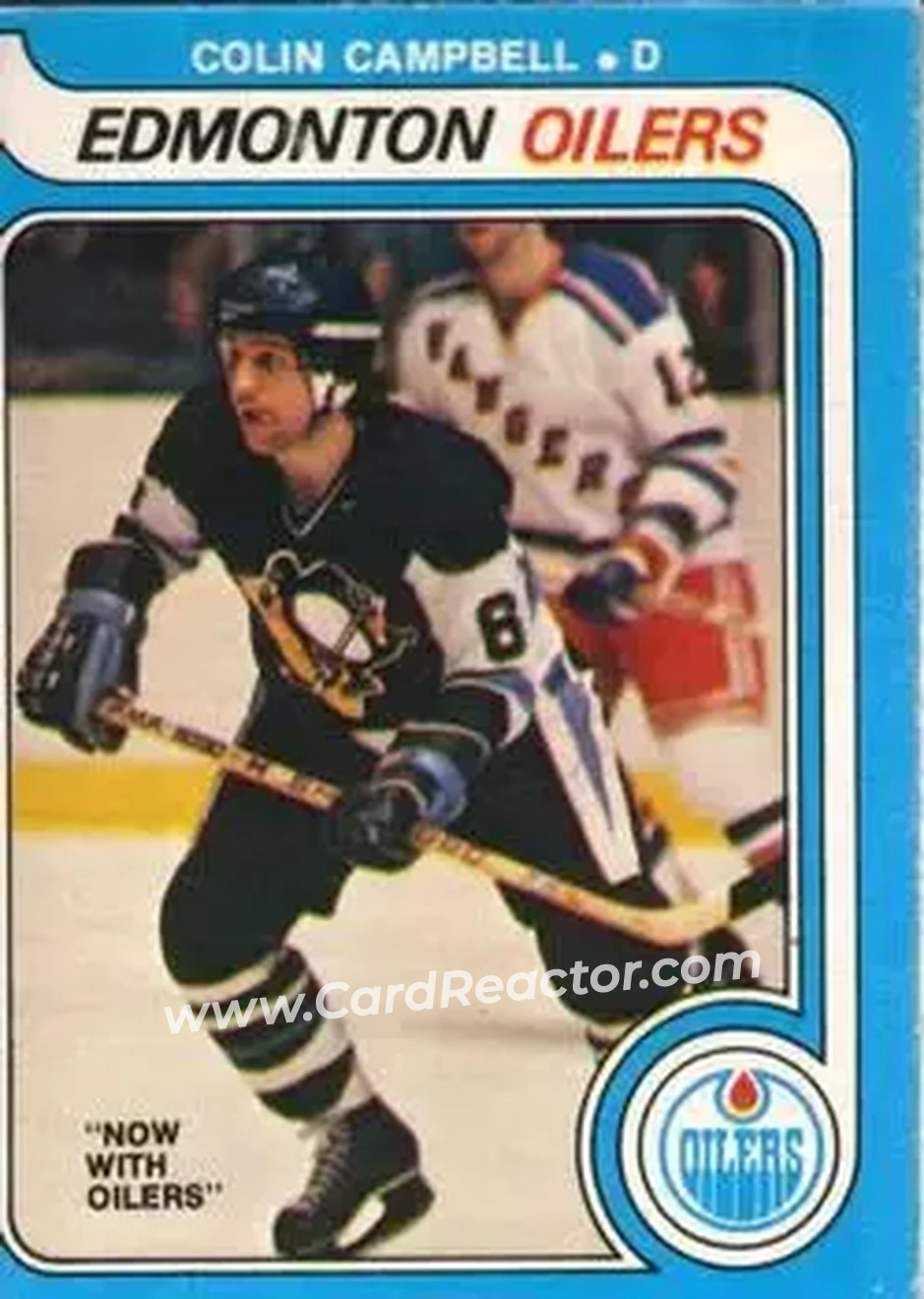 1979-80 O-Pee-Chee #339 - Colin Campbell - Edmonton Oilers - Front