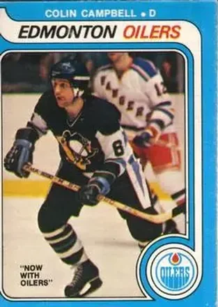 1979-80 O-Pee-Chee #339 - Colin Campbell - Edmonton Oilers