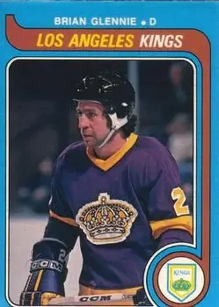 1979-80 O-Pee-Chee #341 - Brian Glennie - Los Angeles Kings