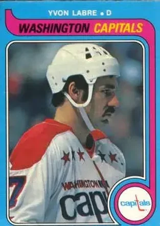1979-80 O-Pee-Chee #343 - Yvon Labre - Washington Capitals