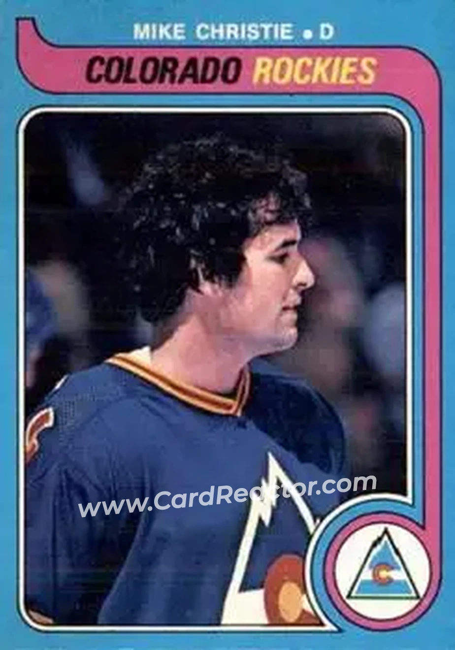 1979-80 O-Pee-Chee #345 - Mike Christie - Colorado Rockies - Front