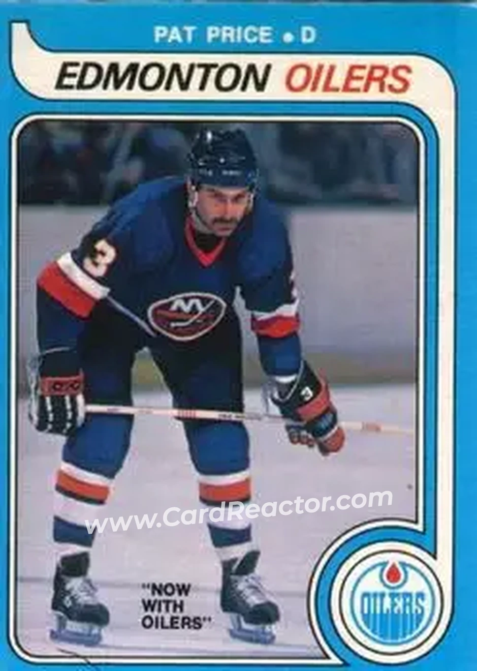 1979-80 O-Pee-Chee #347 - Pat Price - Edmonton Oilers - Front