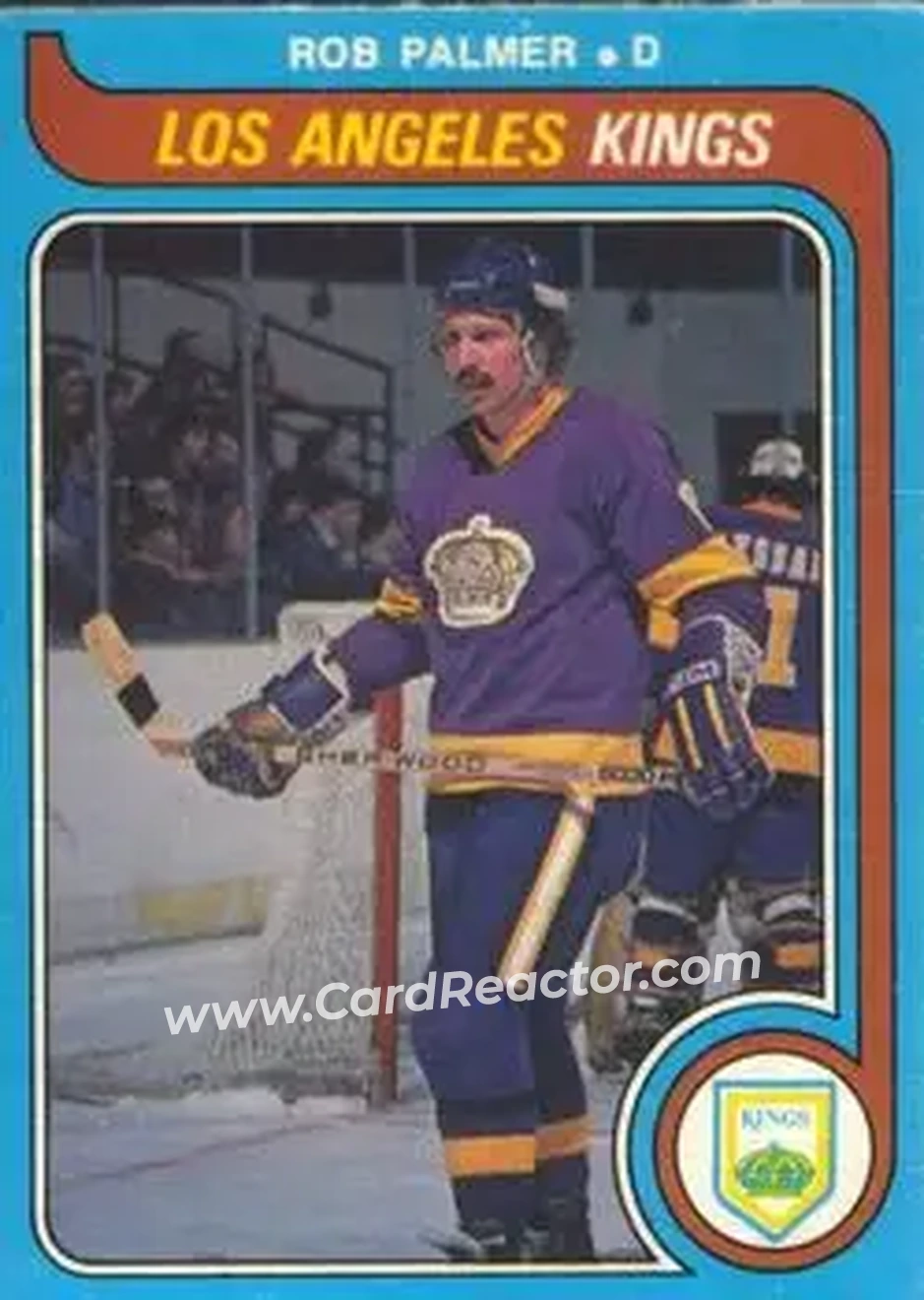 1979-80 O-Pee-Chee #352 - Rob Palmer - Los Angeles Kings - Front