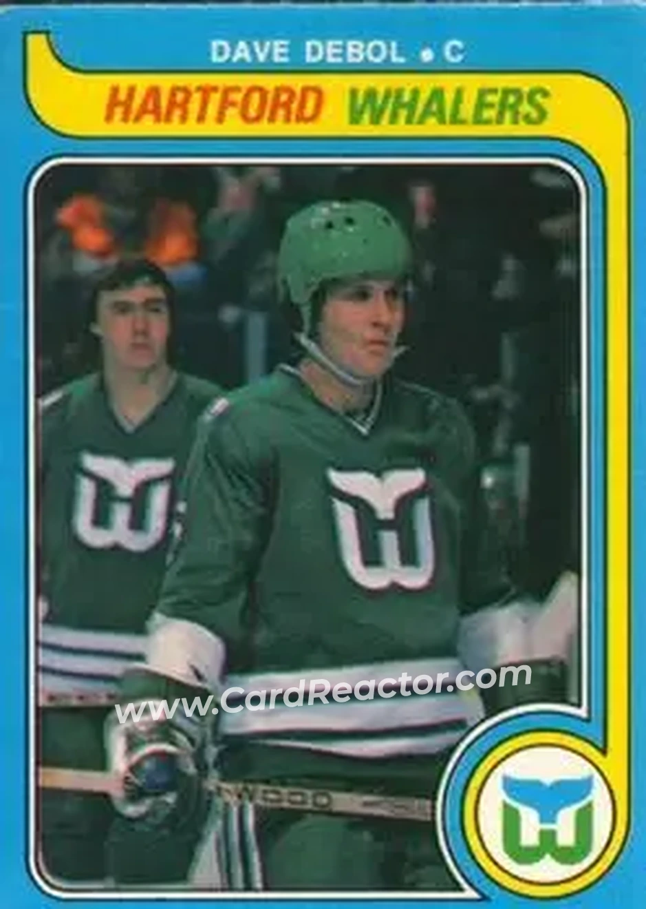 1979-80 O-Pee-Chee #363 - Dave Debol - Hartford Whalers - Front