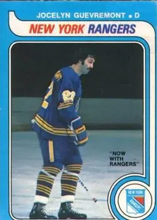 1979-80 O-Pee-Chee #381 - Jocelyn Guevremont - New York Rangers