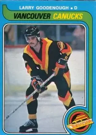 1979-80 O-Pee-Chee #383 - Larry Goodenough - Vancouver Canucks
