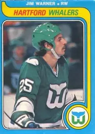 1979-80 O-Pee-Chee #384 - Jim Warner - Hartford Whalers