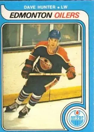 1979-80 O-Pee-Chee #387 - Dave Hunter - Edmonton Oilers