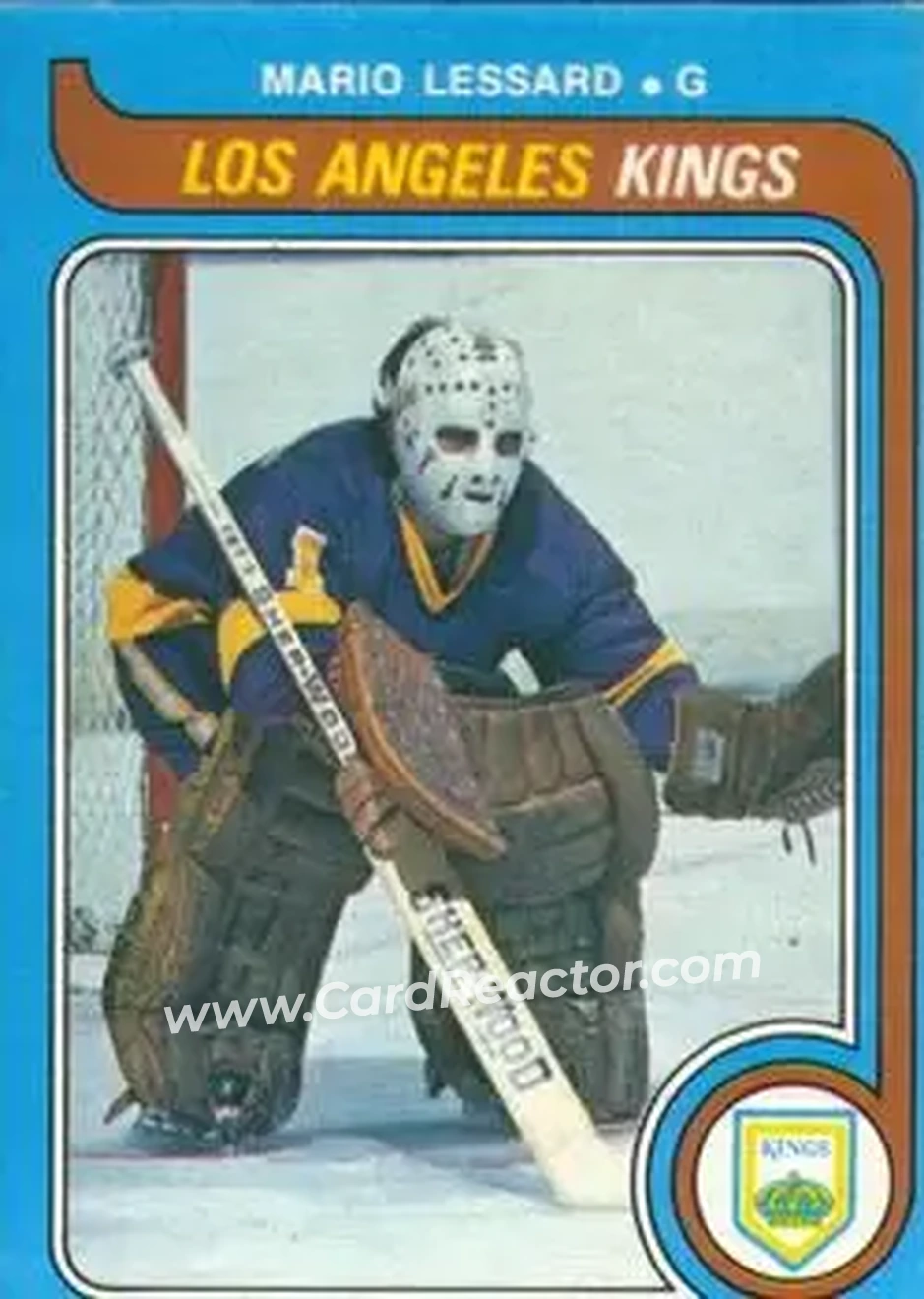 1979-80 O-Pee-Chee #389 - Mario Lessard - Los Angeles Kings - Front