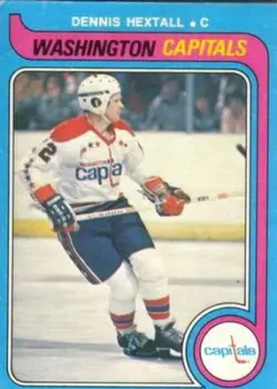 1979-80 O-Pee-Chee #392 - Dennis Hextall - Washington Capitals