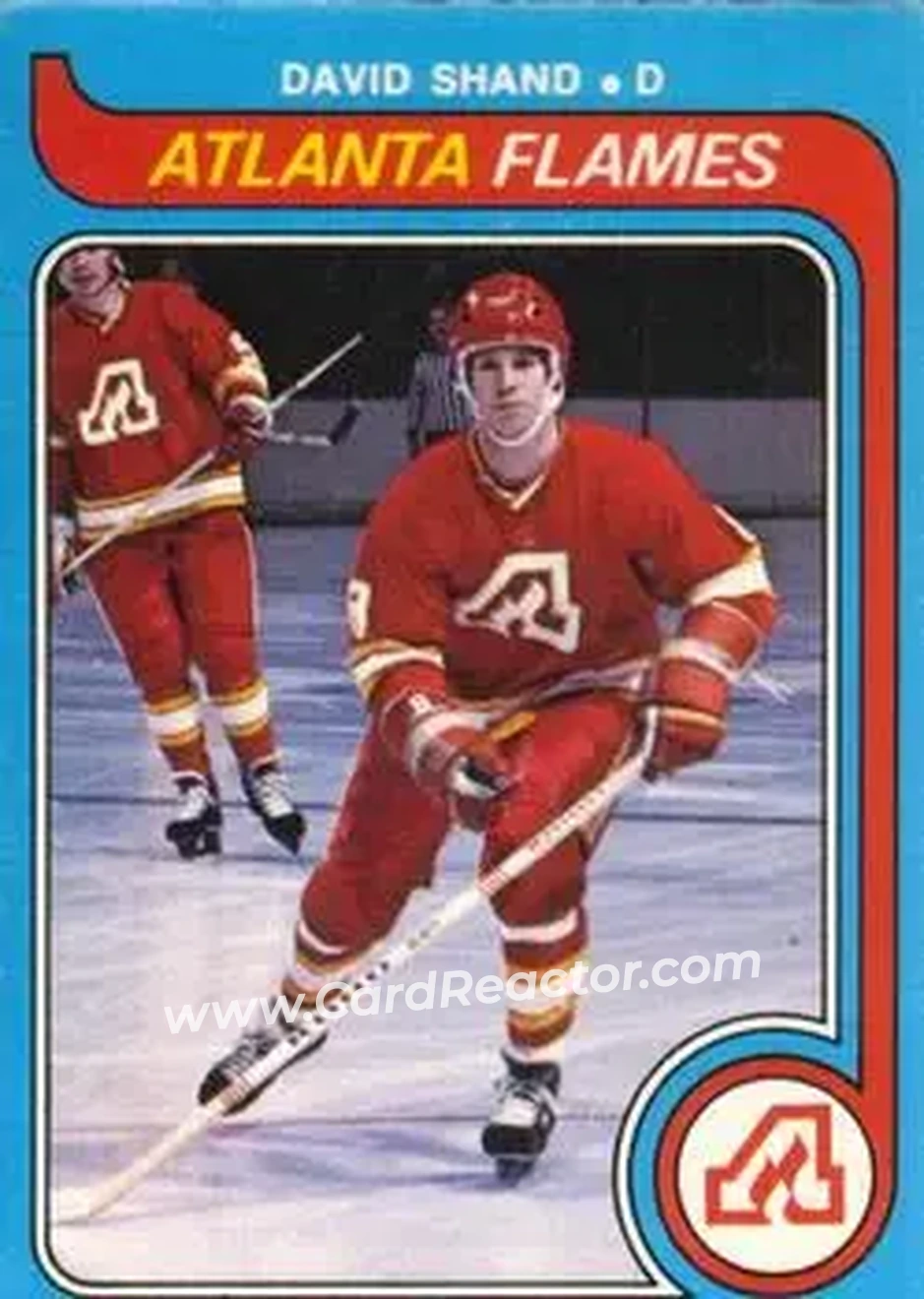 1979-80 O-Pee-Chee #394 - David Shand - Atlanta Flames - Front