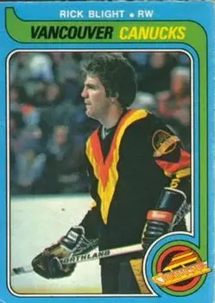 1979-80 O-Pee-Chee #395 - Rick Blight - Vancouver Canucks
