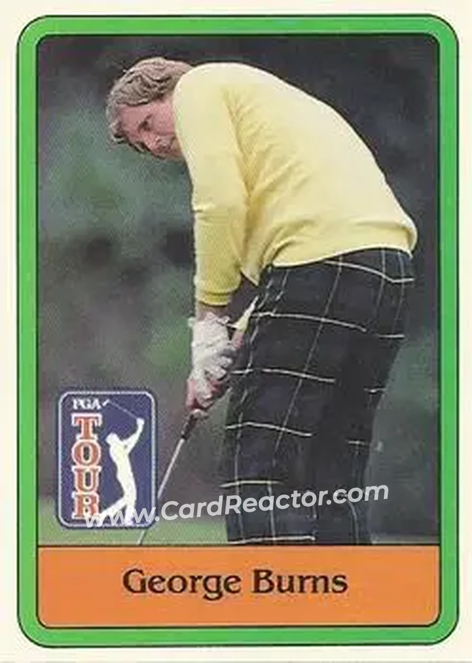 1981 Donruss #7 - George Burns - Front 1981 Donruss #7 - George Burns - Front