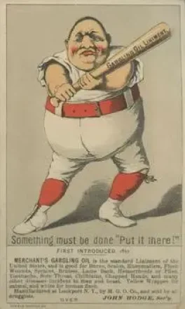 1880 Merchant's Gargling Oil Baseball Comics (H804-7) #NNO - Card NNO