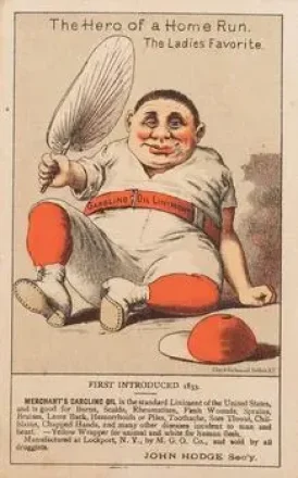 1880 Merchant's Gargling Oil Baseball Comics (H804-7) #NNO - Card #NNO