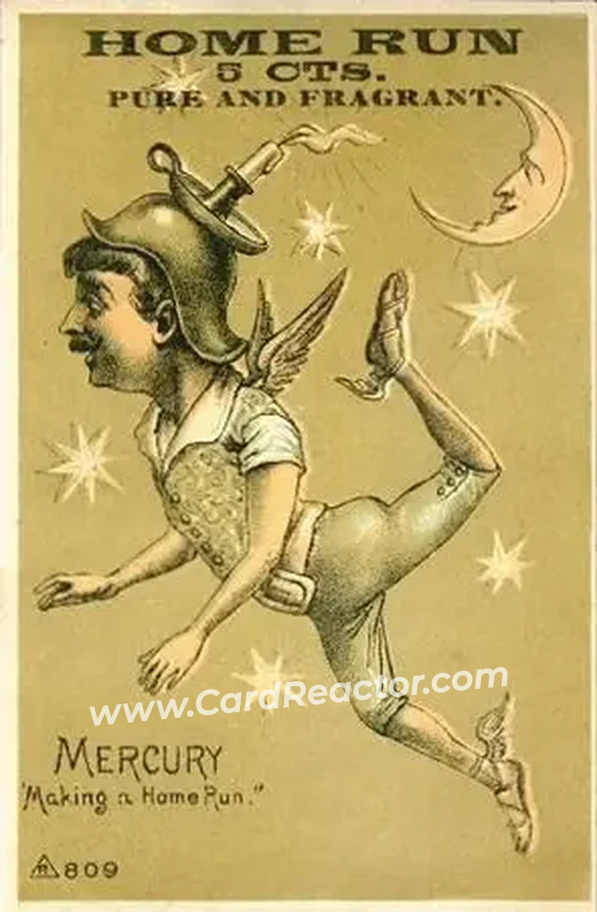 1880 Planet Series Baseball Comics (H804-30) #NNO - Card NNO - Front