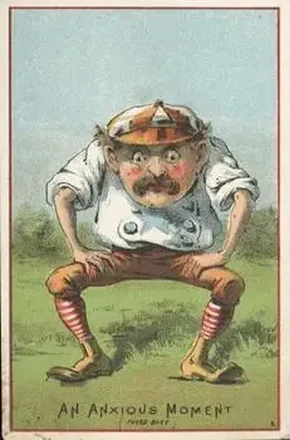 1880 Red Border Baseball Comics (804-15A) #NNO Card #NNO