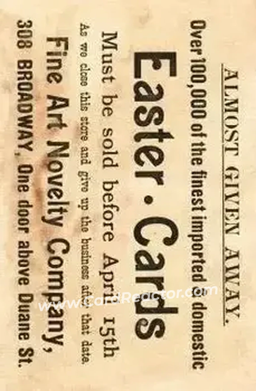 1880 Red Border Baseball Comics (804-15A) #NNO - Card #NNO - Back