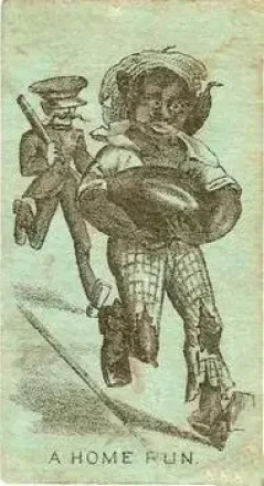1880 Small Card Series Baseball Comics (H804-31) #NNO Run.