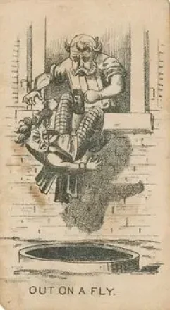 1880 Small Card Series Baseball Comics (H804-31) #NNO Fly.