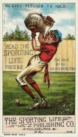 1880 Sporting Life Baseball Comics (H804-8A) #NNO Card #NNO