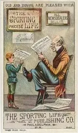 1880 Sporting Life Baseball Comics (H804-8A) #NNO Card #NNO