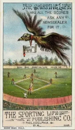1880 Sporting Life Baseball Comics (H804-8A) #NNO Card #NNO