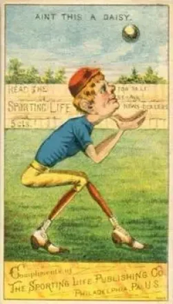 1880 Sporting Life Baseball Comics (H804-8B) #NNO Daisy