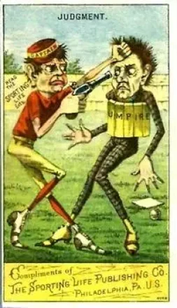 1880 Sporting Life Baseball Comics (H804-8B) #NNO Judgment