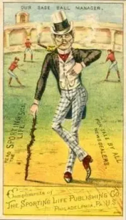 1880 Sporting Life Baseball Comics (H804-8B)
